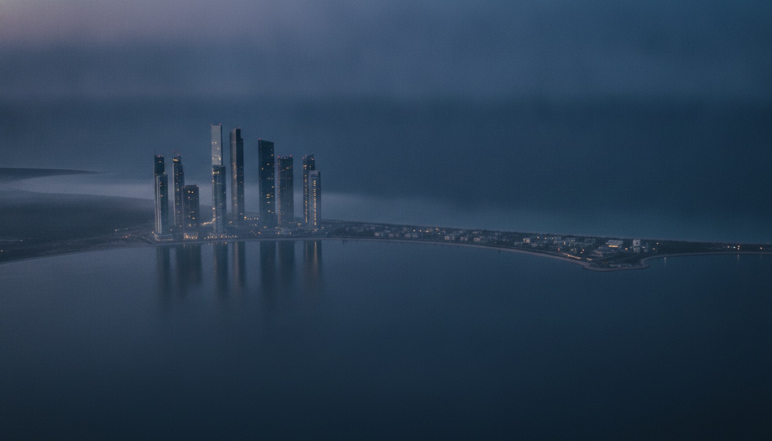 Umm Al Quwain skyline, Reemah Elite Emirate report cover
