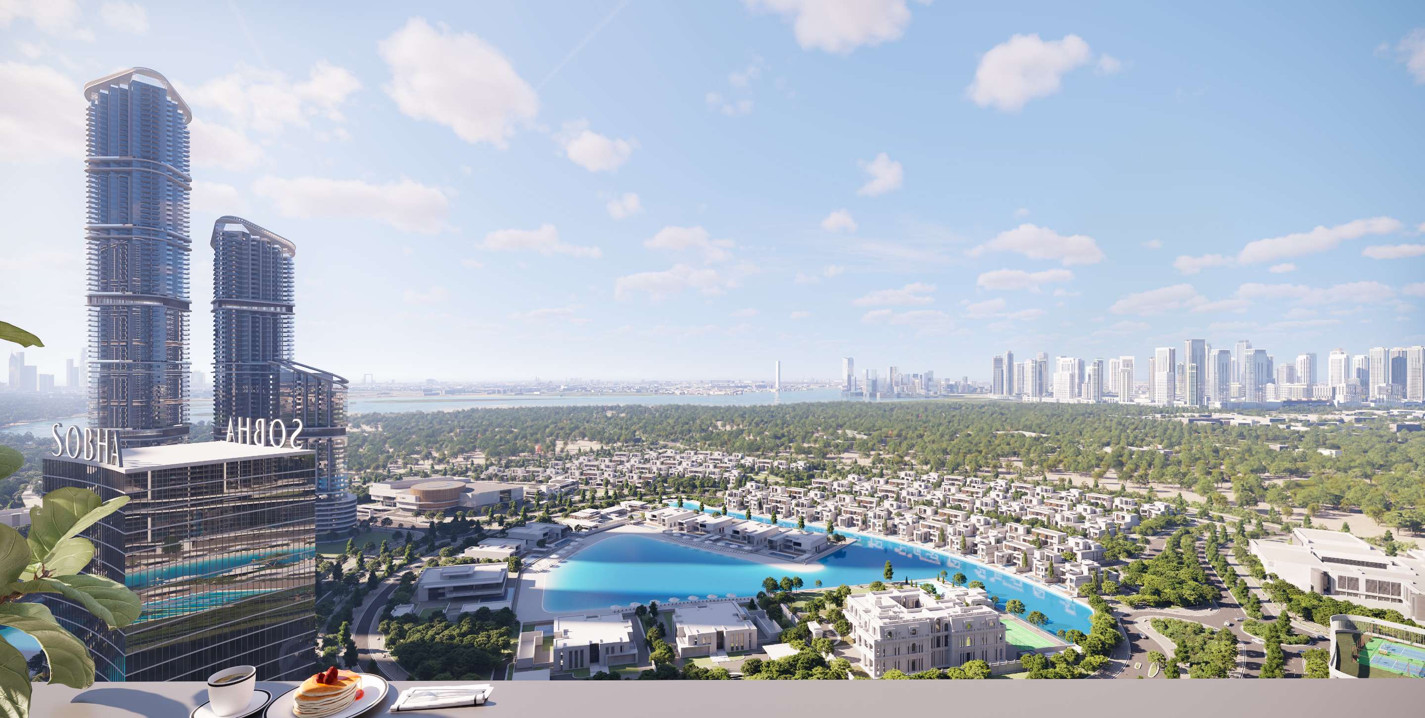 310 Riverside Crescent, Under Construction project in Bukdra, Dubai