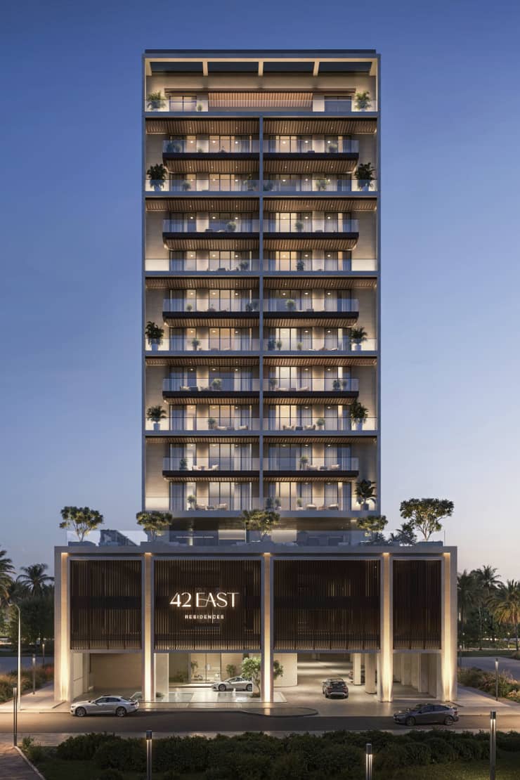 42 East Residences, apartments in Dubai Islands, Dubai, by Panchshil Realty