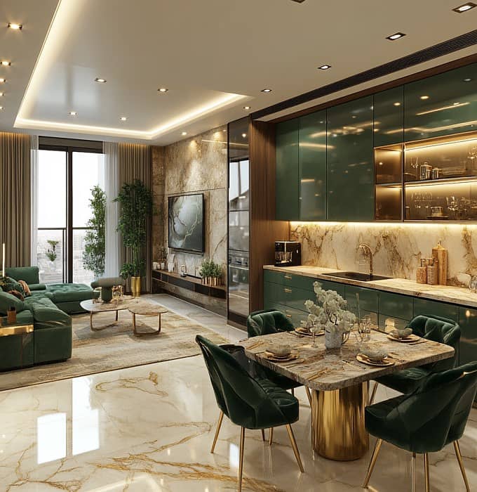 77s Tower by 77 Shade of Green Development in Jaddaf Waterfront, Dubai, view 2