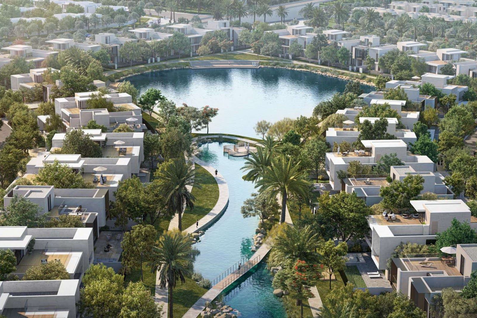 Address Hillcrest Villas, Under Construction project in Dubai Creek Harbour, Dubai