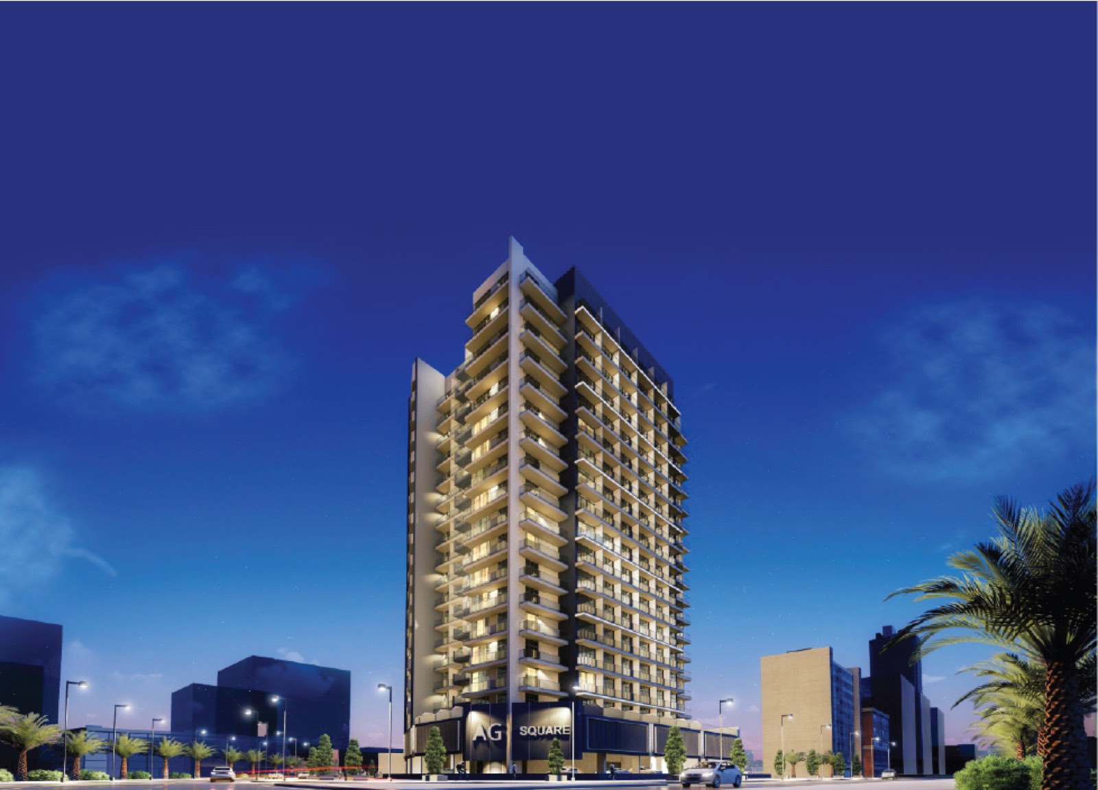 Ag Square, Under Construction project in Wadi al Safa 5, Dubai