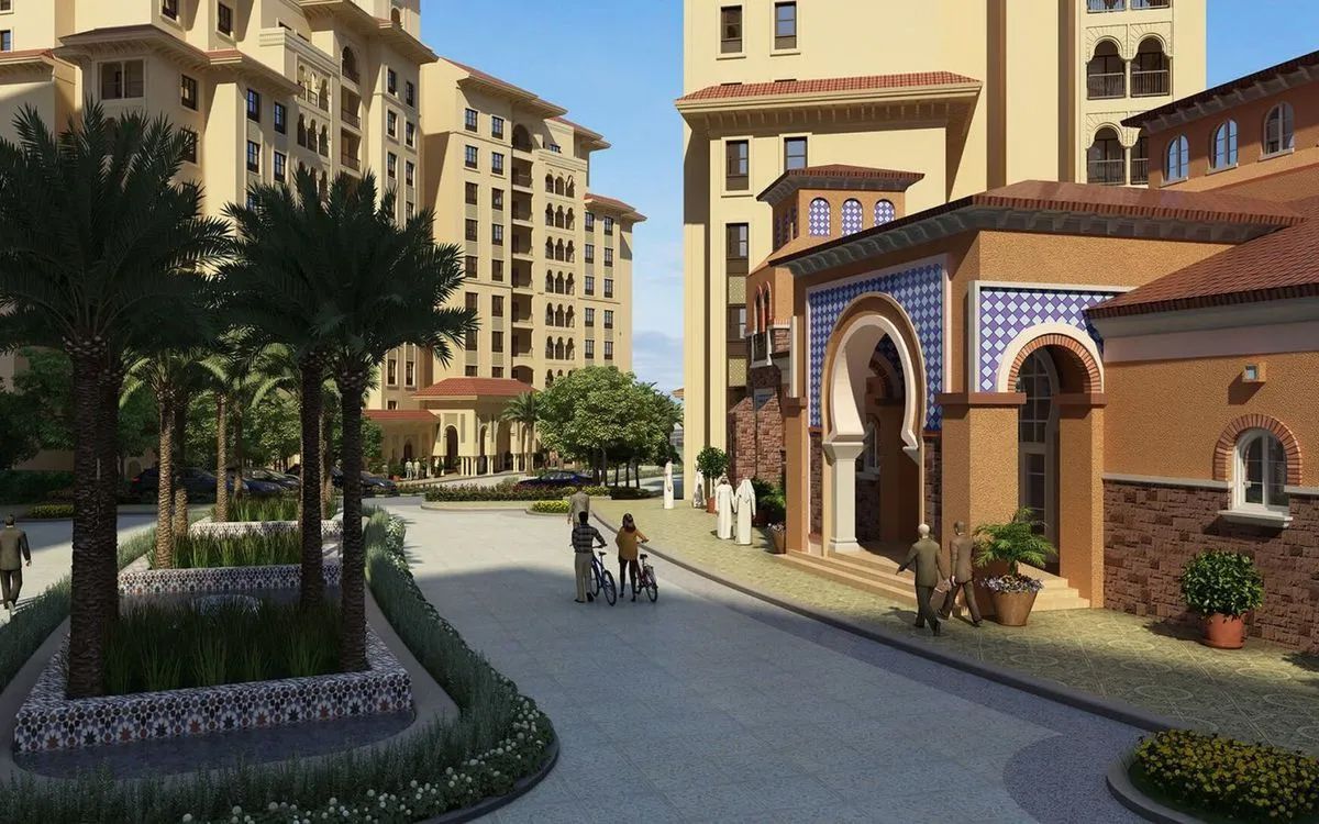 Al Andalus, apartments in Jumeirah Golf Estate, Dubai, by Danub