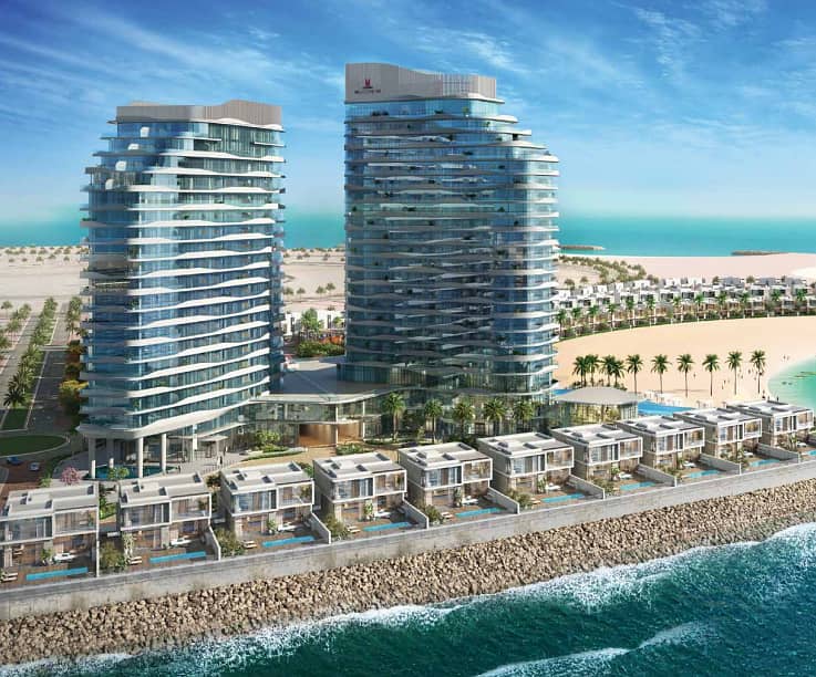 Al Danah Residential Tower, apartments in Al Marjan Island, Ras Al Khaimah, by Dubai Investment Real Estate