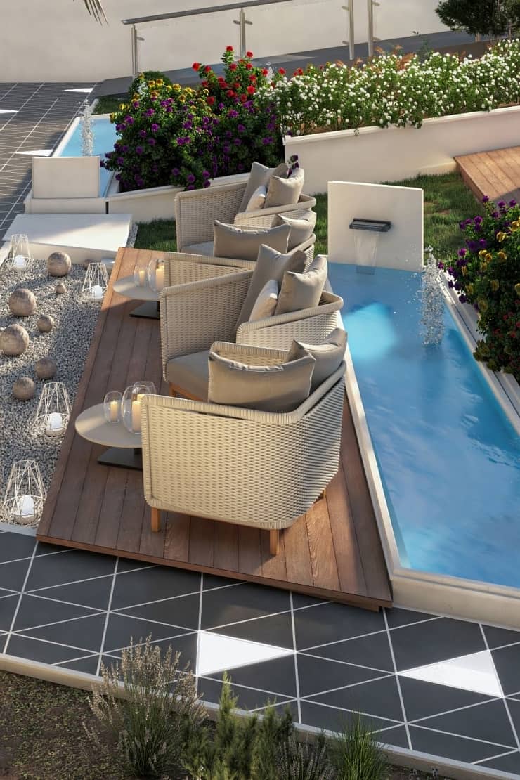 Al Serh Residences 11 by Asak Real Estate Development in The Palm Jabeel Ali, Dubai, view 2