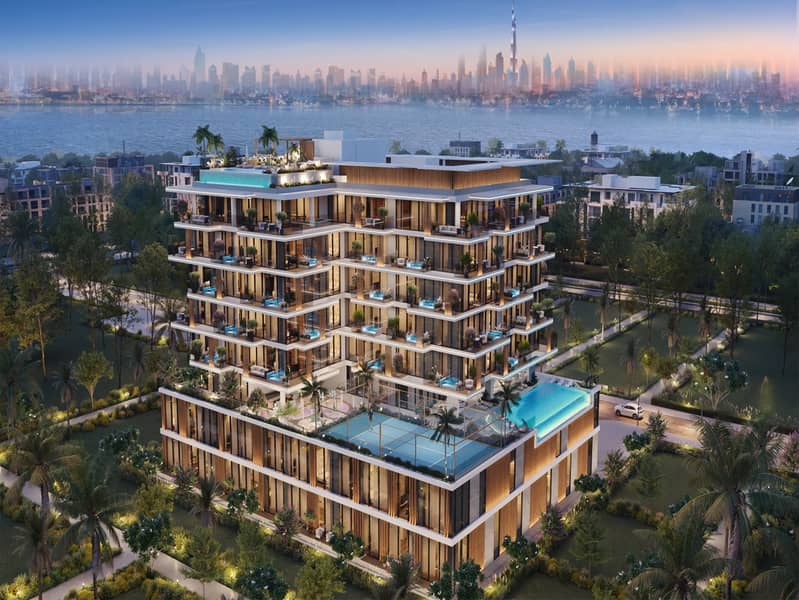 Allegro Park, apartments in Dubai Islands, Dubai, by Mill Hill Developers
