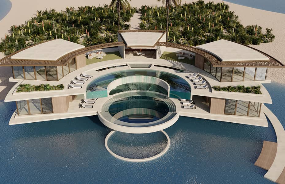 Amali Island by Amali Properties (a DAMAC Properties subsidiary) in The World Islands, Dubai, view 3