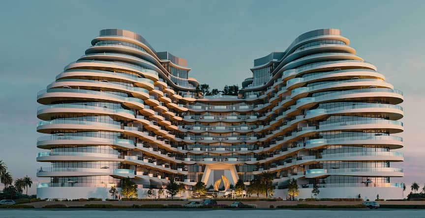 Aqua Arc, apartments in Al Marjan Island, Ras Al Khaimah, by BNW Developments