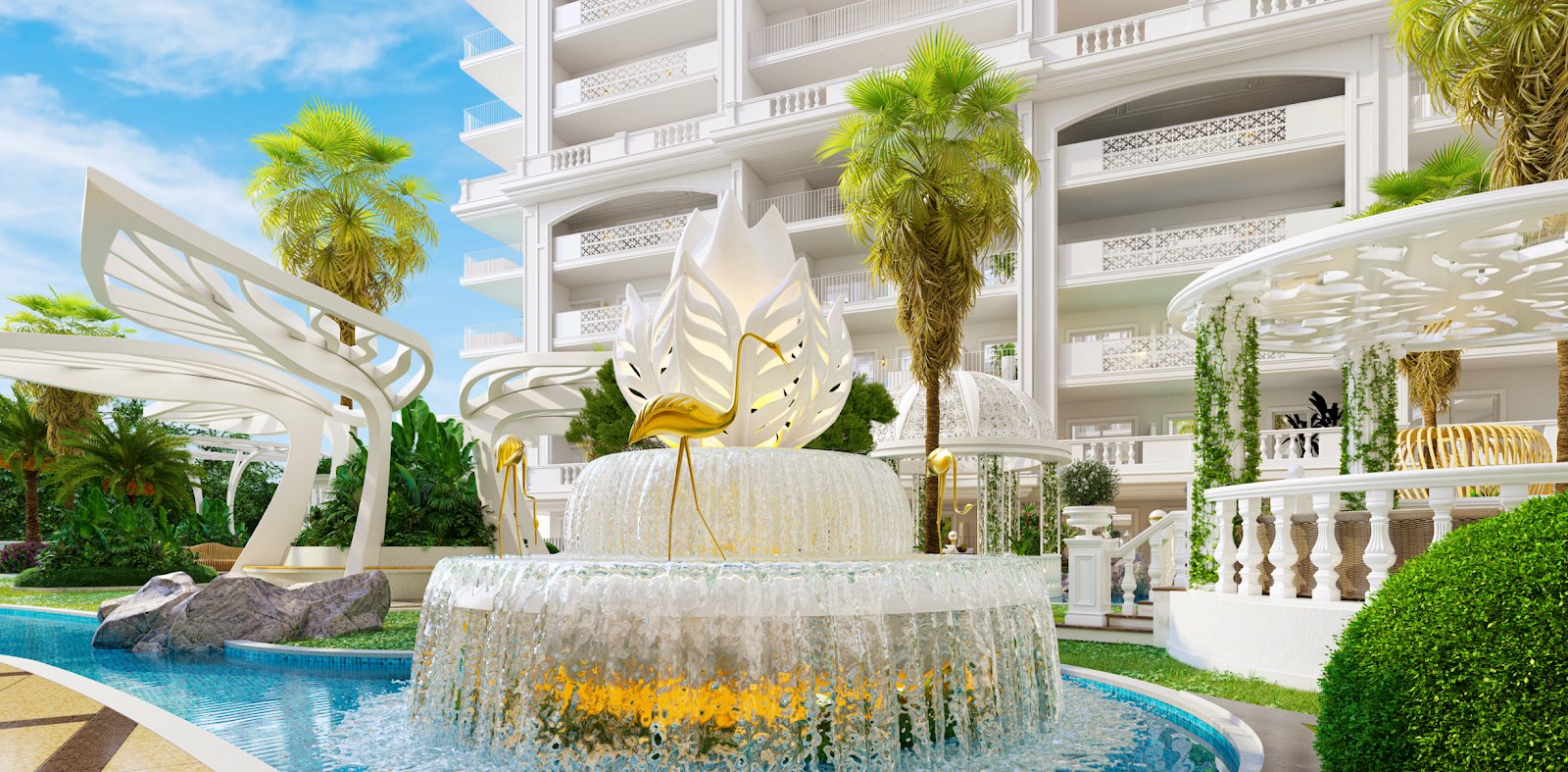 Aqua Dimore, apartments in Al Barsha South Second Part 1, Dubai, by Vincitore