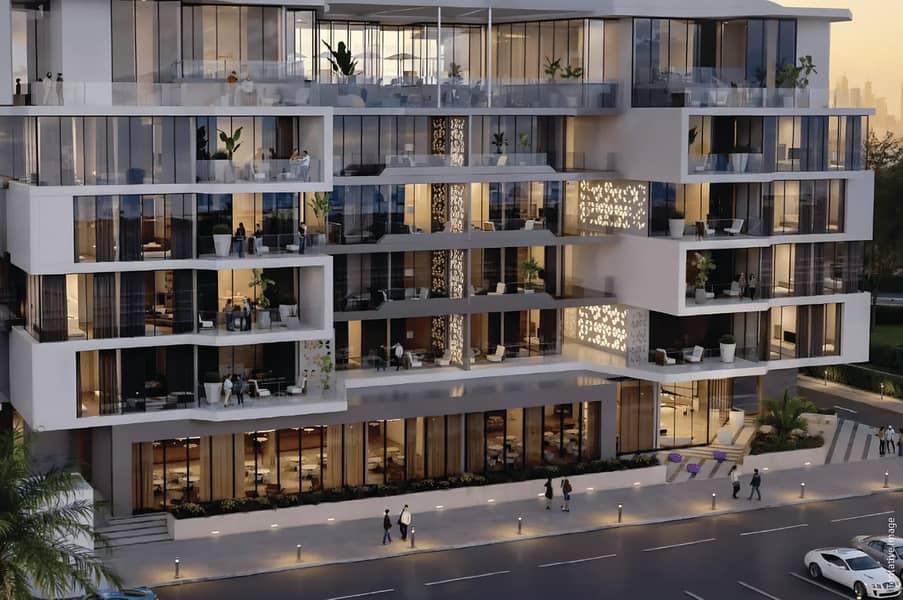 Auria Gardens, apartments in Arjan, Dubai, by Tuscany Real Estate Development