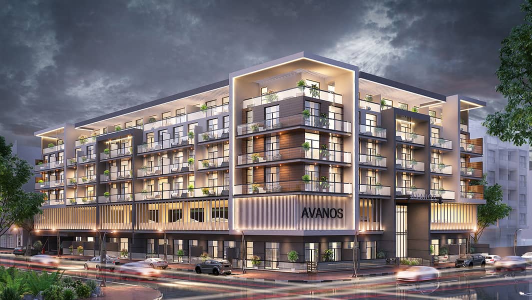 Avanos Residence, apartments in Jumeirah Village Circle (JVC), Dubai, by Myra Properties