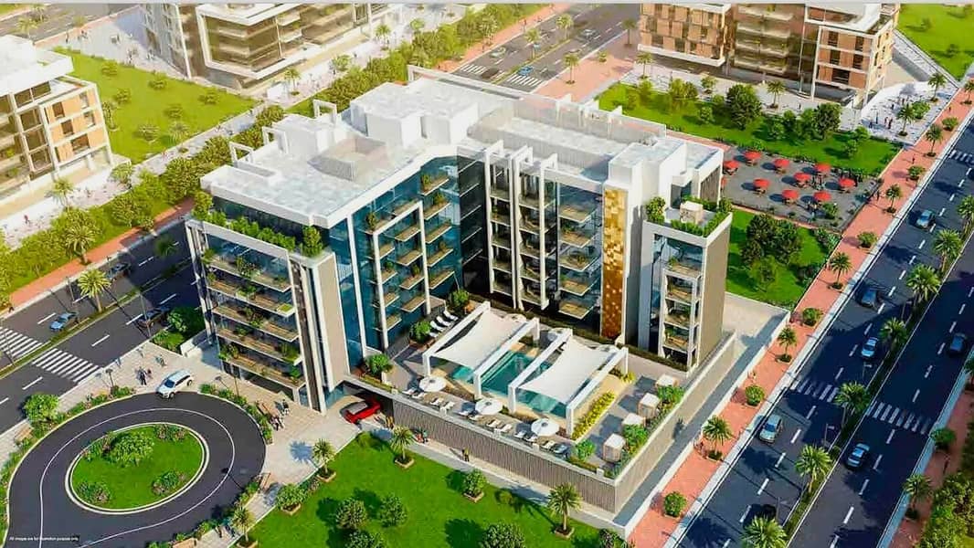Azizi Greenfield, apartments in Meydan, Dubai, by Azizi Developments