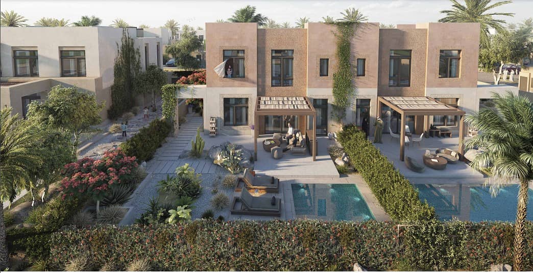 Badya, villas in Al Jurf, Abu Dhabi, by Imkan