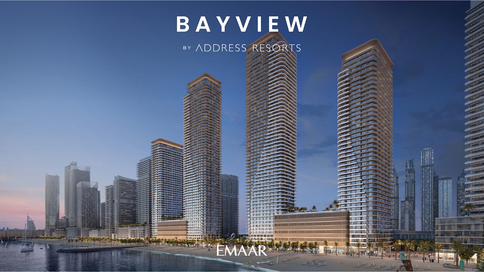 Bayview by Address Resorts Tower 1, Off-Plan project in Dubai Harbour, Dubai
