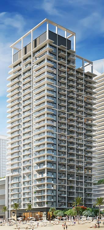 Beach Mansion Tower 2, apartments in Dubai Harbour, Dubai, by Emaar