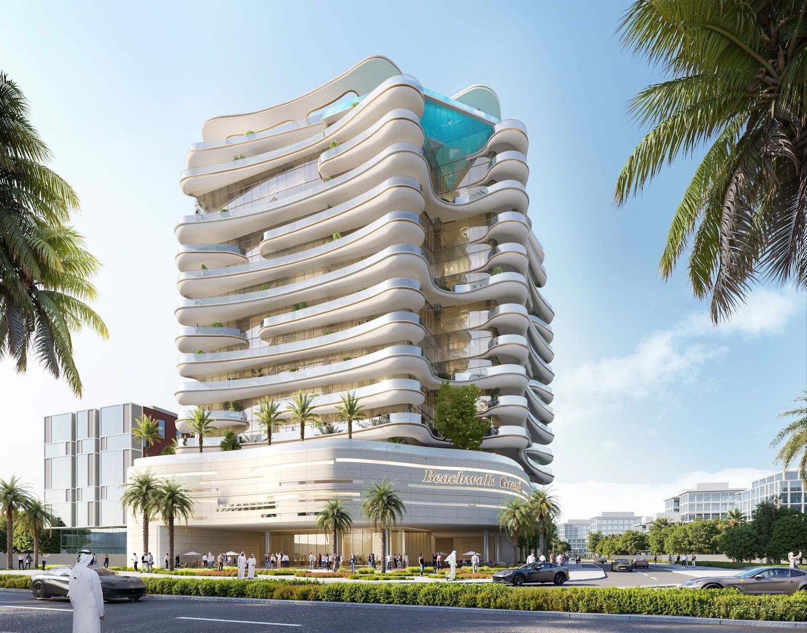 Beach Walk Grand, Off-Plan project in Nakhlat Deira Part 4, Dubai