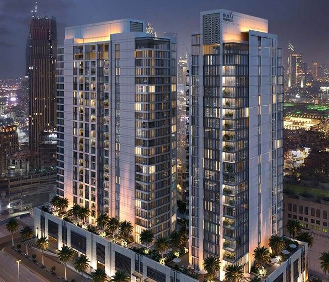 Bellevue Towers, apartments in Downtown Dubai Part 3, Dubai, by Sol Properties