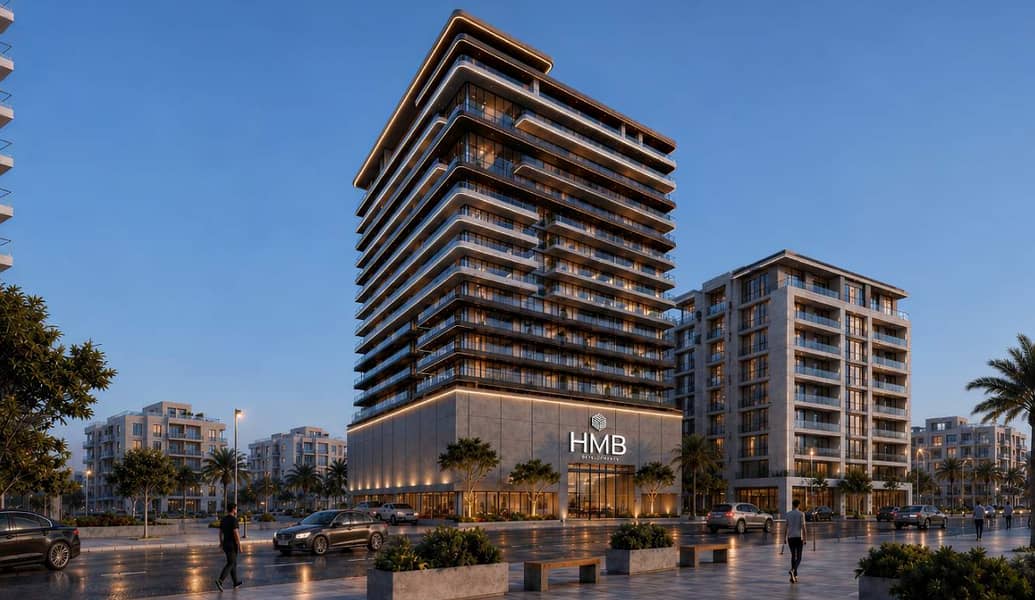 Beverly Crown, apartments in Jumeirah Village Circle (JVC), Dubai, by HMB Homes