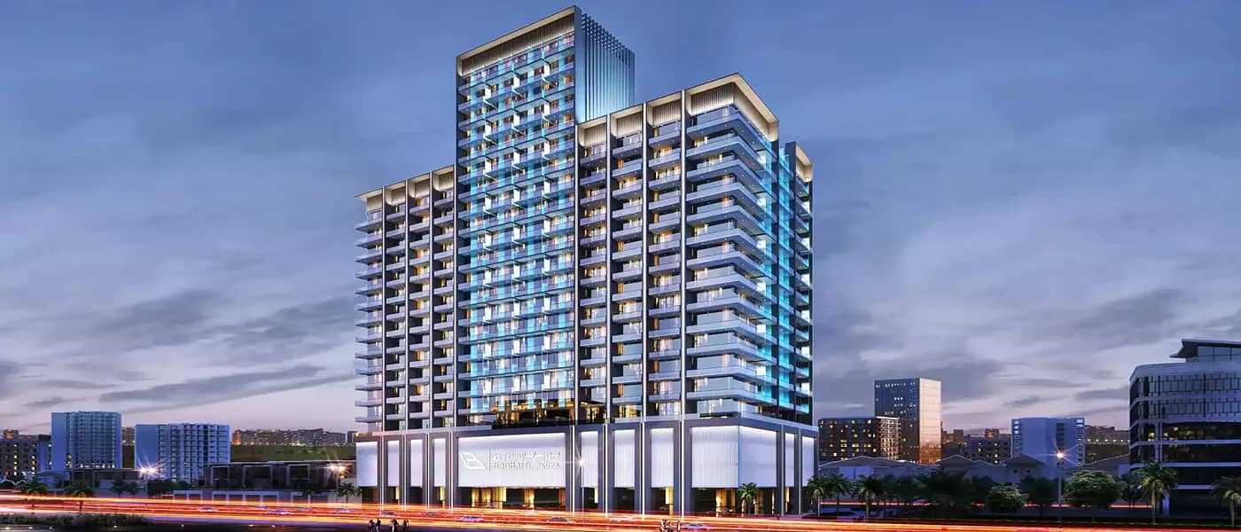Binghatti Azure by Binghatti in Jumeirah Village Circle, Dubai, view 2