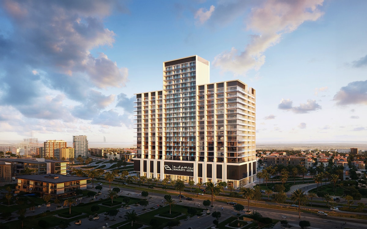 Binghatti Azure, Ready project in Jumeirah Village Circle, Dubai