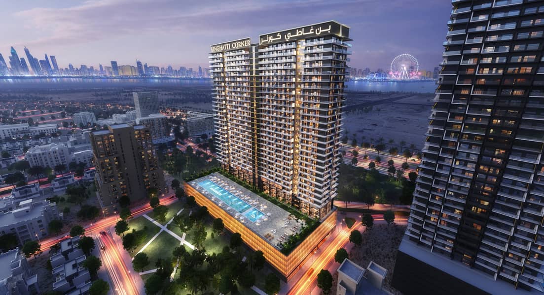 Binghatti Corner by Binghatti in Jumeirah Village Circle, Dubai, view 2