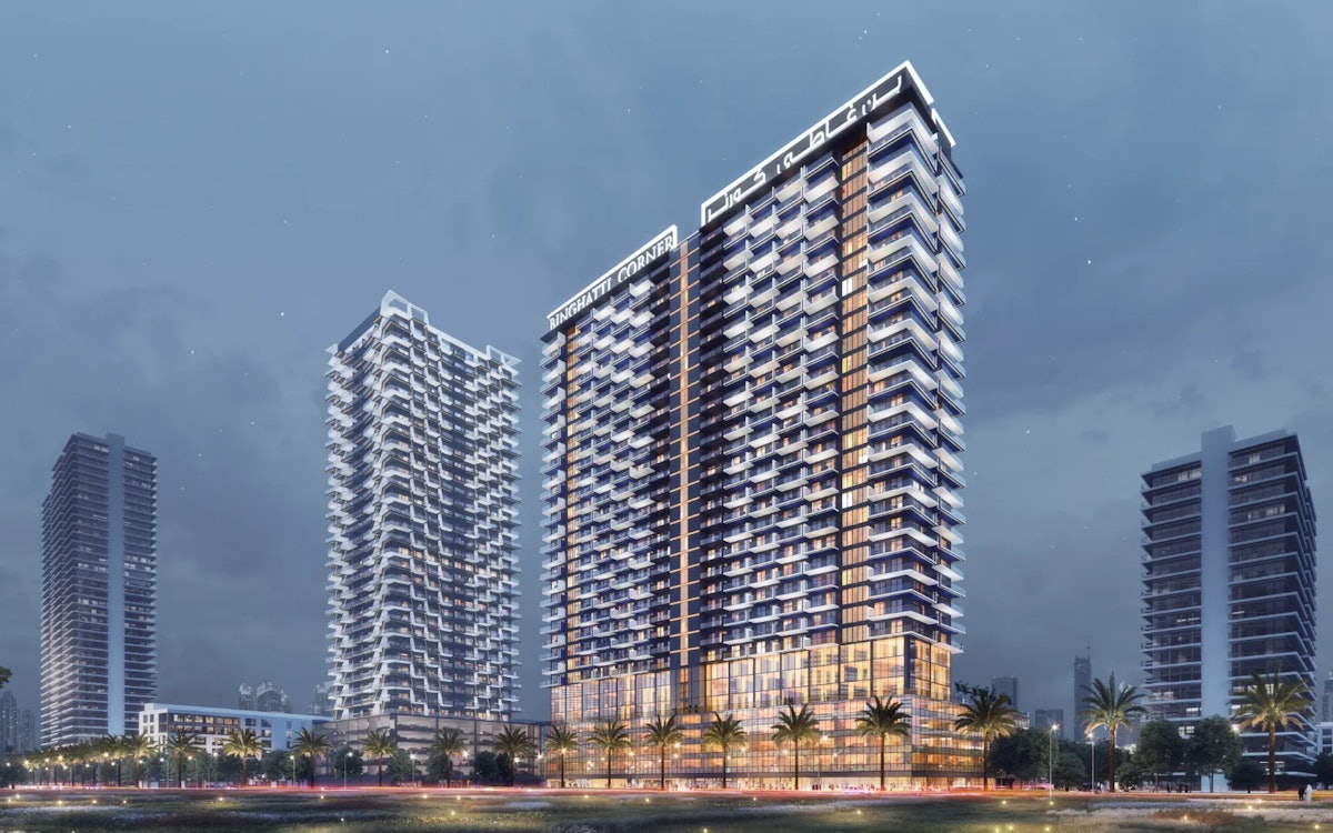 Binghatti Corner, Ready project in Jumeirah Village Circle, Dubai
