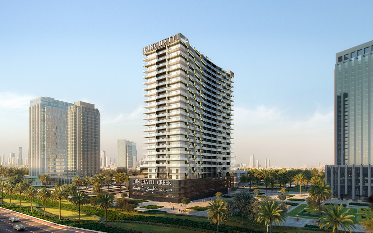 Binghatti Creek, Ready project in Al Jaddaf, Dubai