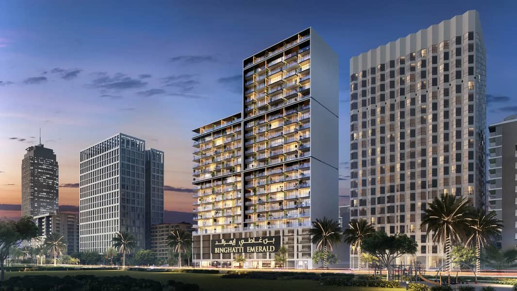 Binghatti Emerald by Binghatti in Jumeirah Village Circle, Dubai, view 2