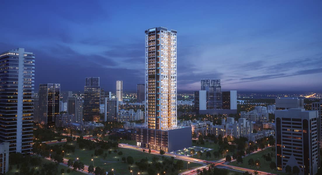 Binghatti Gardenia by Binghatti in Jumeirah Village Circle, Dubai, view 2