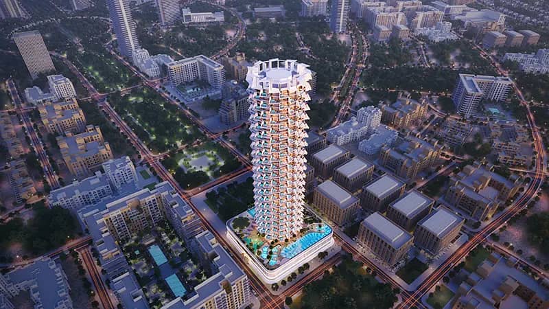 Binghatti Grove by Binghatti in Jumeirah Village Circle, Dubai, view 2