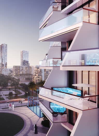 Binghatti Phantom by Binghatti in Jumeirah Village Circle, Dubai, view 3