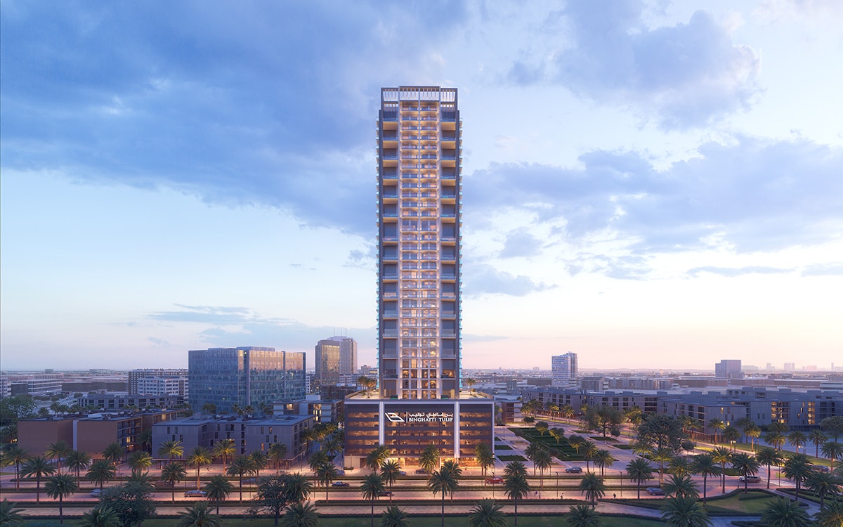 Binghatti Tulip, Ready project in Jumeirah Village Circle, Dubai