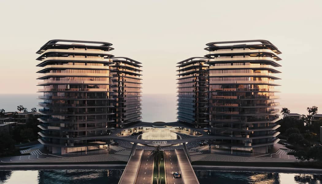Brabus Island, apartments in Al Raha Beach, Abu Dhabi, by Cosmo Develpments