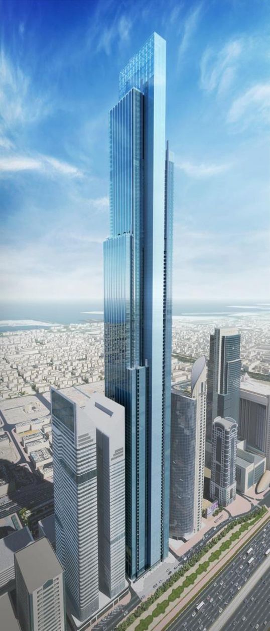 Burj Azizi, Under Construction project in Trade Center First, Dubai