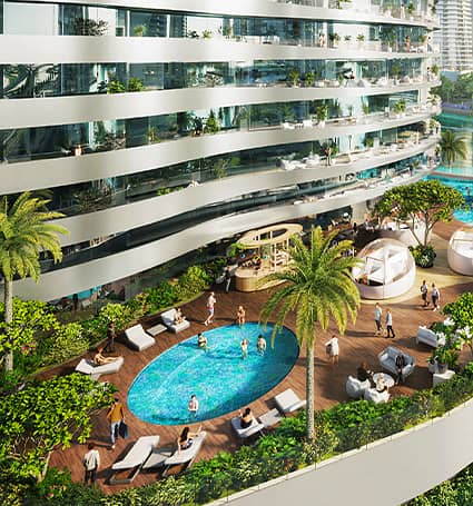 Canal Crown by Segrex Development in Business Bay Second, Dubai, view 4