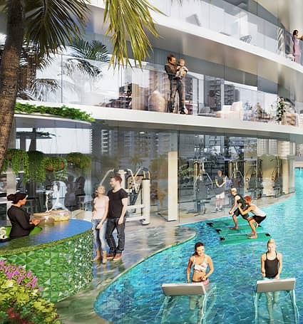 Canal Crown by Segrex Development in Business Bay Second, Dubai, view 5