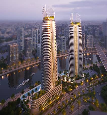 Canal Heights 2, apartments in Business Bay, Dubai, by DAMAC Properties