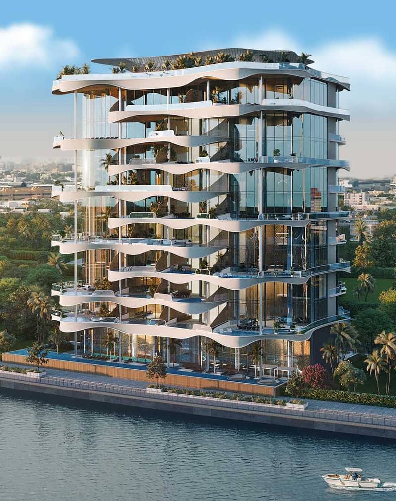 Casa Canal, Under Construction project in Al Safa Park, Dubai