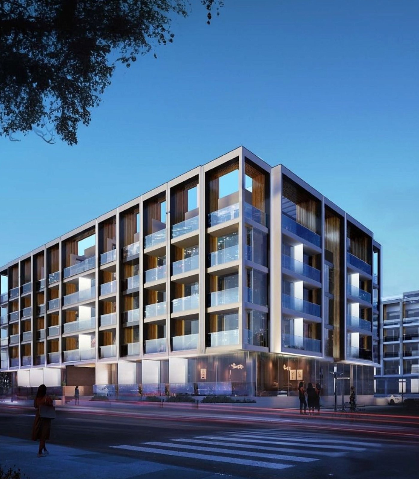 Casa Vista Residence, apartments in Sobha Hartland, Dubai, by Golden Wood