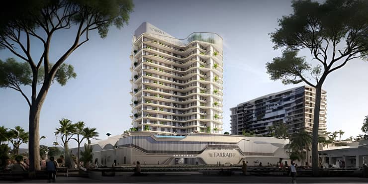 Celesto Tower 2, apartments in Dubai Land Residence Complex (DLRC), Dubai, by Tarrad Development