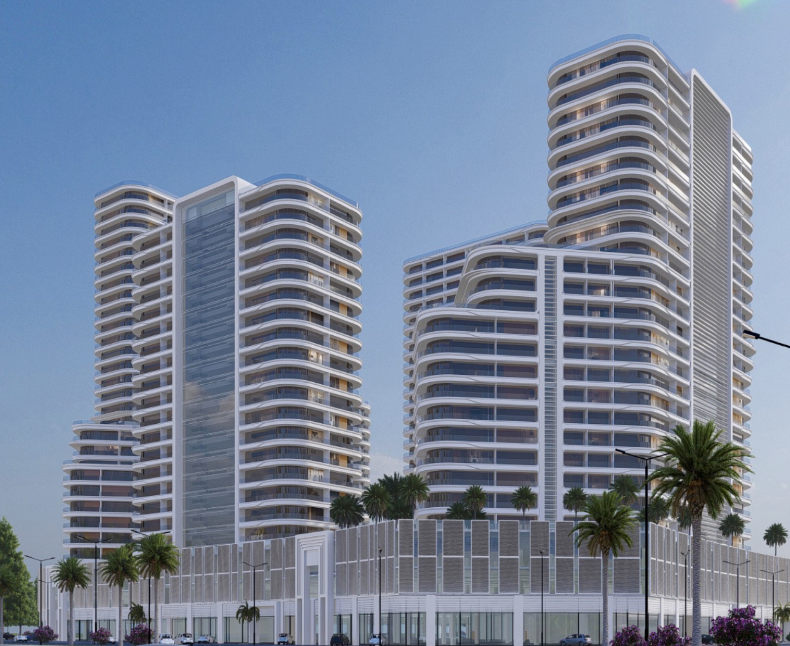 Central Downtown Tower B, apartments in Al Barsha South Third, Dubai, by Aqua Properties