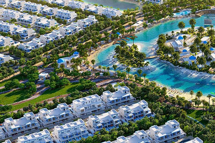 Cetara Building D, apartments in DAMAC Lagoons, Dubai, by DAMAC Properties