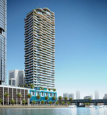 Chic Tower by DAMAC Properties in Business Bay First Part 4, Dubai, view 2