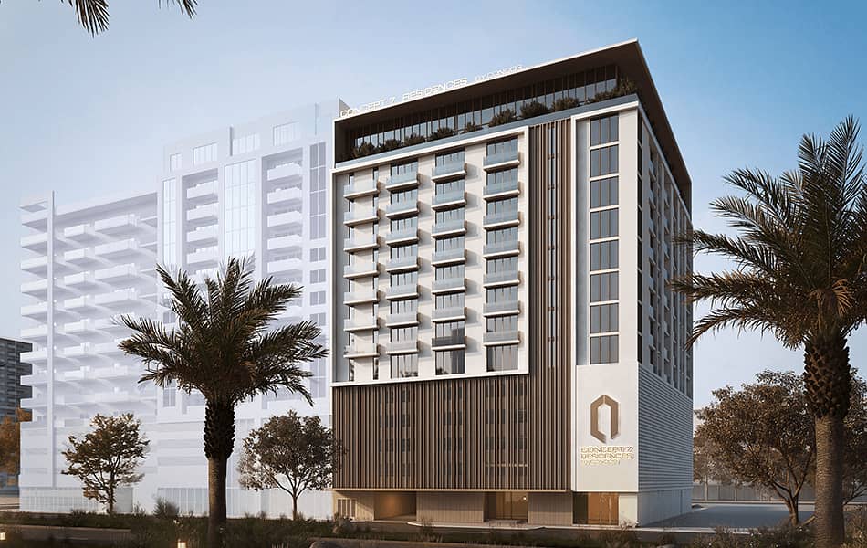 Concept 7 Residences, apartments in Jumeirah Village Circle (JVC), Dubai, by Condor Developers