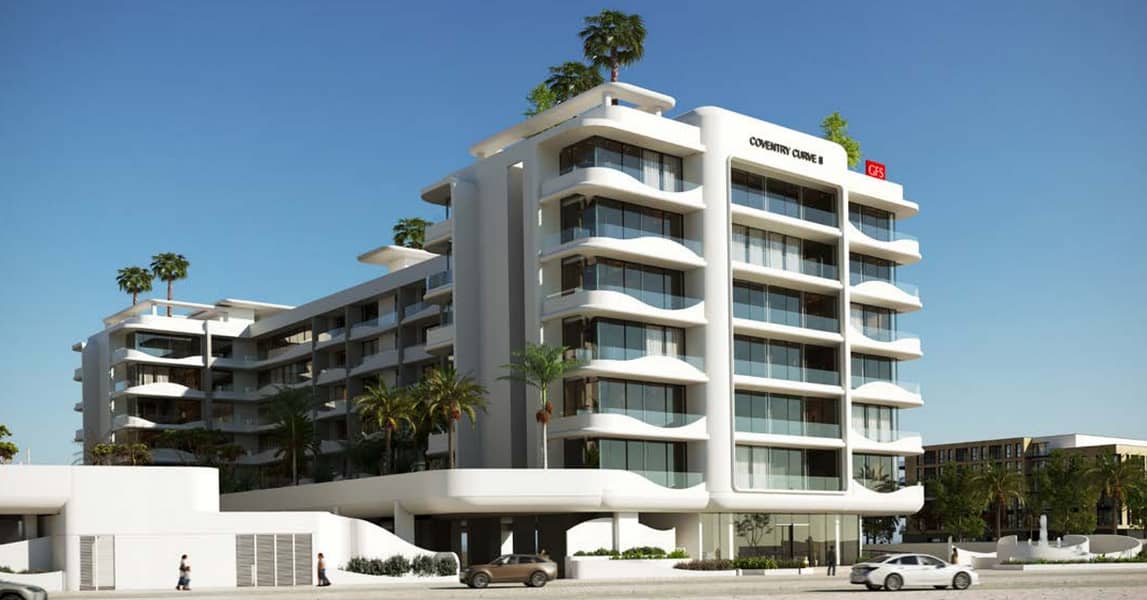 Coventry Curve II, apartments in Dubai Industrial City, Dubai, by GFS Real Estate