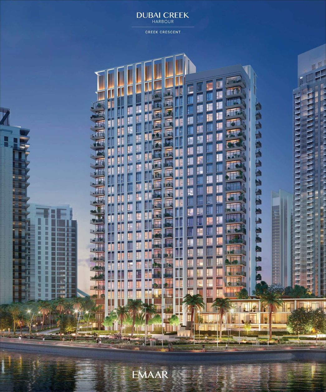 Creek Crescent, Under Construction project in Nakhlat Deira Part 4, Dubai