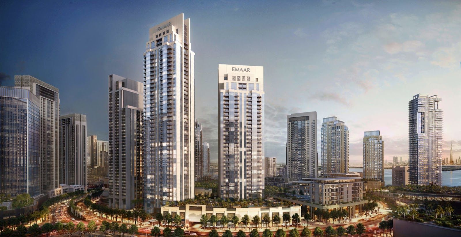 Creek Rise, apartments in Dubai Creek Harbour Part 3, Dubai, by Tiger Properties