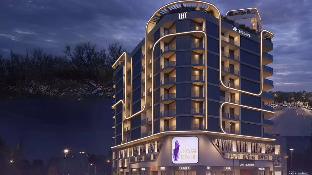 Crystal Tower, apartments in International City, Dubai, by VHS Developments