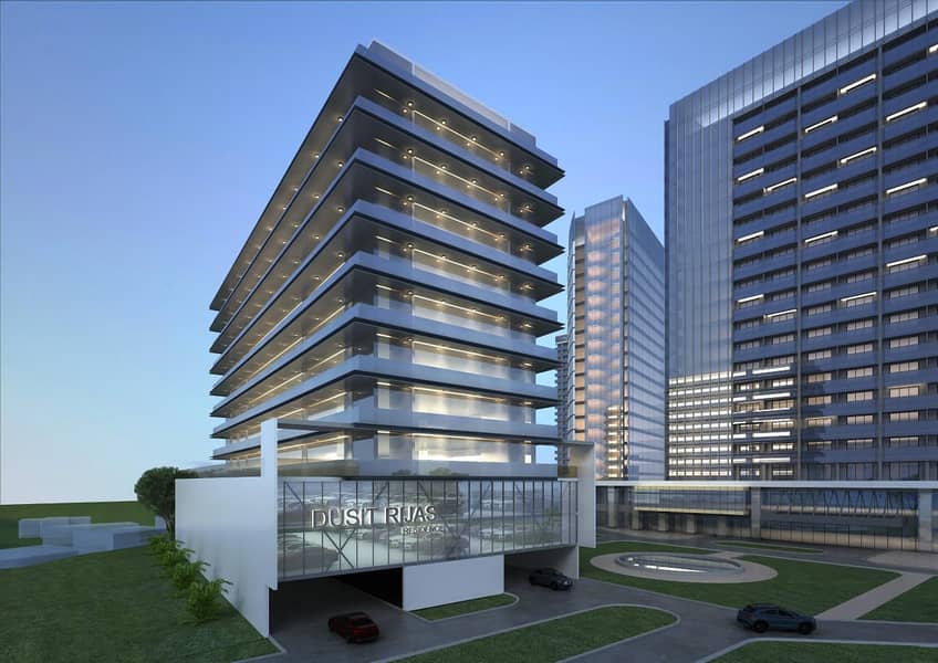 Dusit Rijas, apartments in Majan, Dubai, by Rijas Developers