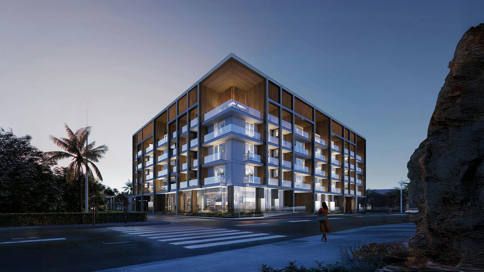 Dusk, Under Construction project in Jumeirah Village Circle, Dubai